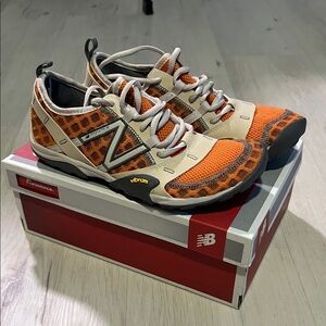 Brand New - New Balance Vibram Orange and Tan Sneakers